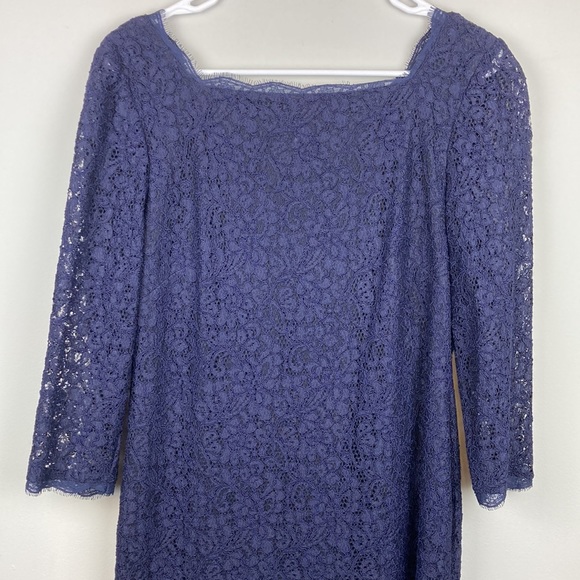 Adrianna Papell Formal Dress with Lace Detail - Picture 2 of 5